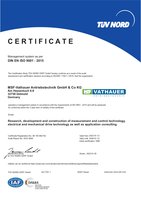 TÜV Certificate