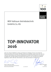 TOP 100 Auszeichnung Vathauer TOP 100 Auszeichnung Vathauer